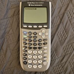 Texas Instruments TI-84 Plus Silver Graphing Calculator